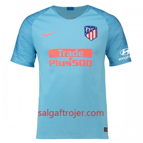 Atléticoo Madrid Fodboldtrøjer Udebanesæt 2018/19 Kort ærmer Atléticoo Madrid Fodboldtrøjer Udebanesæt 2018/19 Kort ærmer